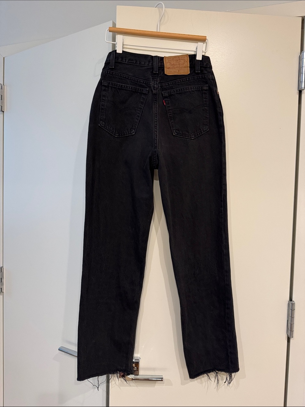 80’s / 90’s Levi’s 501s in Faded Black, size 27
